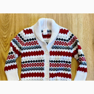 Gymboree Penguin Chalet Fair Isle Cardigan