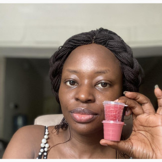 Pink Lips Cream and Scrub
