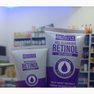 Retinol Facial Cleanser and Moisturizer Cream