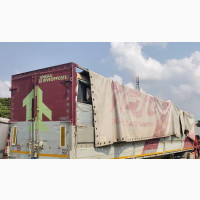 Tokunbo 60tons 40feet Flatbed Triple Axle Six Jumbo Tyres
