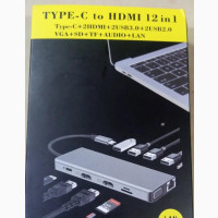 Type C to Hdmi 12 in 1