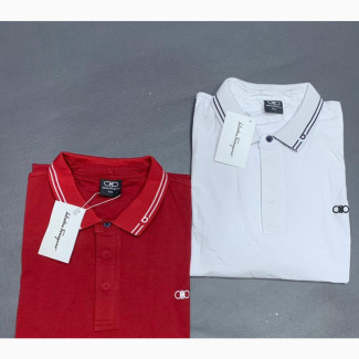Salvatore Ferragamo Collar T-Shirt