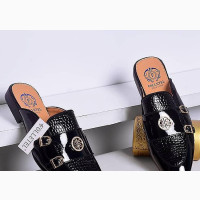 Men#039;s Folletel Leather Half Shoe
