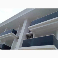 Pich Black Frameless Glass Rail