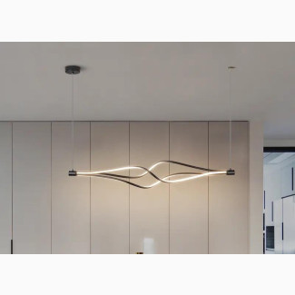 LED Alloy Pendent Ls - Stylish Spiral Shape