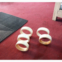 Original Ivory Elephant Tusks - Unique 1 Inche