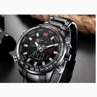Naviforce Luxury Sport Business Casual Vogue Hot Fashion Watch - Black