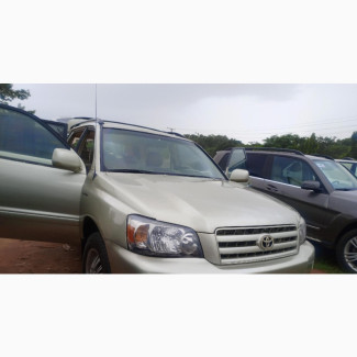 Toyota Highlander Limited V6 4x4 2004 Gold