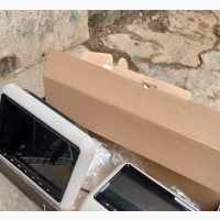 Car Headrest DVD Player (Gray, Milk Black Colors)
