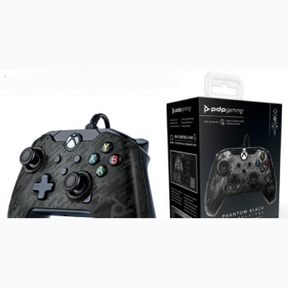 PDP Xbox Series X/S One Wired Controller – Phantom Black