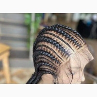 Ghana Weaving Full Lace Wig and Attachment