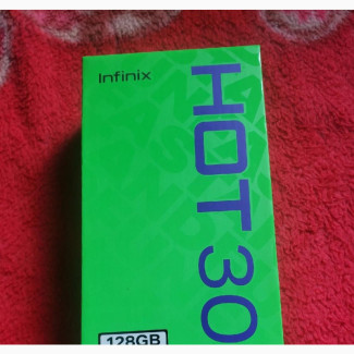 Infinix Hot 30 128 GB Blue - Mint Condition