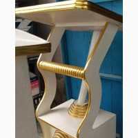 Stunning Church Pulpit - Brand New, Gold Color, Wood Material