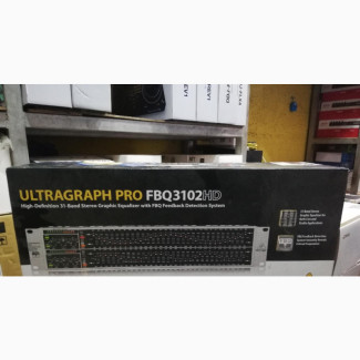 Behringer – ULTRAGRAPH PRO FBQ3102 Band Graphic Equalizer