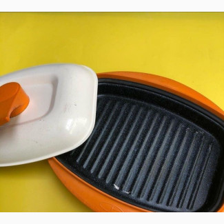 Tokunbo Microwave Grill Plate With Lid