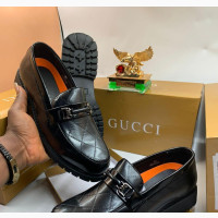 Gucci Black Shoes KC 000