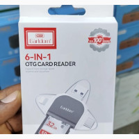 Earldom 6in 1 OTG Memory Card Reader Plug Andplay for Files
