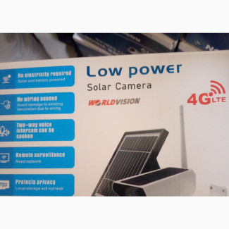 4G Solar Low Power Camera - Brand New