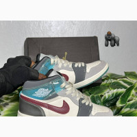 Nike Air Jordan 1 Grey Xx Red Side Xx