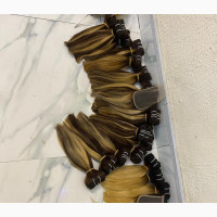 Healthy Hair SDD Bone Straight Hair Extensions Wigs