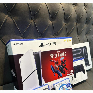 Brand New PS 5 Slim, Extra Pad and CD - Game Consoles - EAZY GADGETS