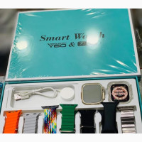 Y60 Ultra Smartwatch With 7 Straps And Watch Case