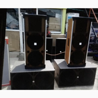 1 BY ONE Full Range High Class Speaker with Double Subwoofer