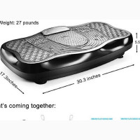 Ultrathin Body Slimmer Vibration Plate With Bluetooth