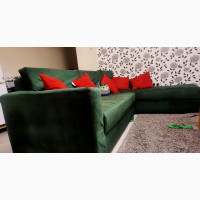 Modern Green 5 Seater Sofa - Urgent Sale