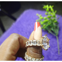 2in1 Wedding and Engagement Rings