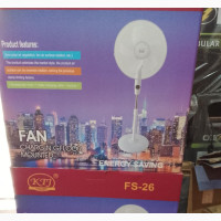 KTJ 26inch Solar Fan