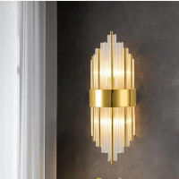 Modern Wall Bracket Mount L 2 Light