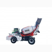 Self Load Mobile Concrete Mixer Truck 2 Cubic