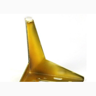Metal Sofa Replacement Legs - Heavy Duty Triangle - 6inch - Golden