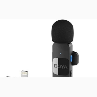 BOYA By-V1 Professional 2.4ghz Wireless Lavalier Microphone