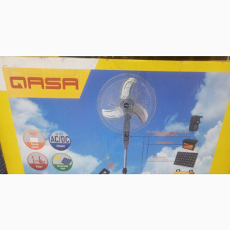 18 Ac/Dc Solar Iron Blade Standing Fan