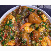 Delicious Mixed Okro Soup - Order Now