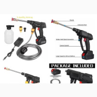 High Pressure Vehicle Washer - Cordless and Efficient