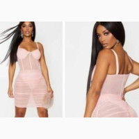Pretty Little Thing Sexy Fitted Ladies Bodycon Gown