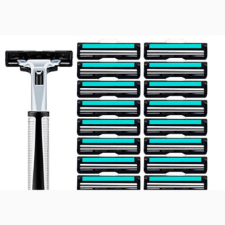 Dorco Men#039;s Shaving Package (Stick + 24 Blades)