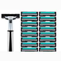 Dorco Men#039;s Shaving Package (Stick + 24 Blades)