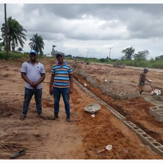 River Front Garden Estate Plots Along Igbo Etche Road