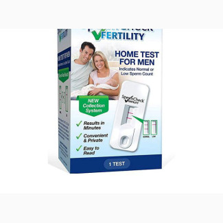Spermcheck Fertility Home Test Kit For Men Shows Normal Or L