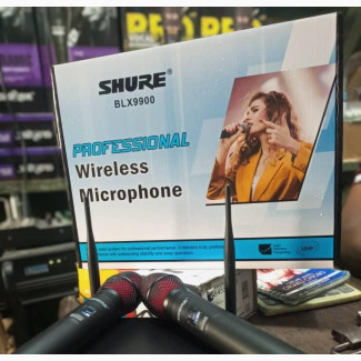 Original Professional Wireless Mic 2in1 Shure BLX9900