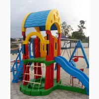 Climbers With Slides Playhouse