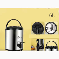 Milk Tea Bucket 6L Capacity { Heat Insulation Barrel }