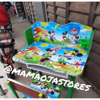 Kids Study Chair Table Set