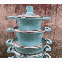 Non-Stick Heavy-Duty Pot Set - 10 Pieces Available