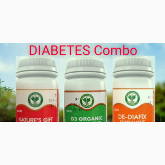 NRI Diabetic Combo. Nature#039;s Gift, De DIAFIX, D3 Organic