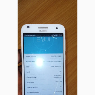 Huawei Ascend G7 16 GB Silver